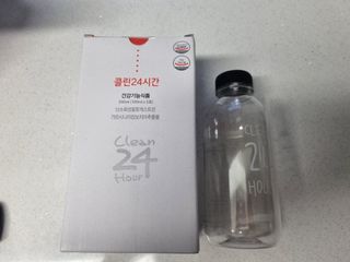 클린24시간 1BOX(5포) + 전용보틀(500ml) — 4.5점을 준 리뷰어가 2023년 5월 올린 사용 사진
