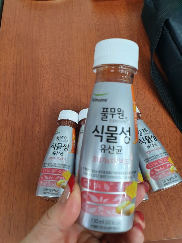 [풀무원] 식물성유산균 오메가, 치아씨드 5개입 리뷰 사진