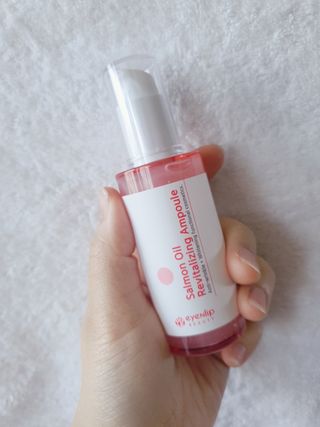 아이앤립 / EYENLIP 아이앤립 연어오일 리바이탈라이징 토너+앰플+크림 3종 세트 — 5점을 준 리뷰어가 2021년 5월 올린 사용 사진