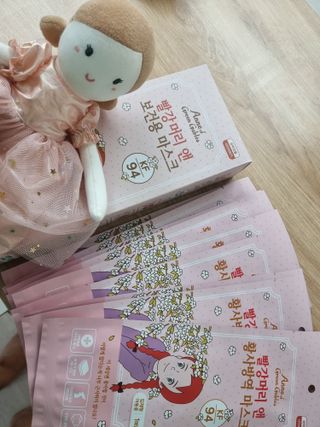 [숨그림] 3D 입체형, 짱구, 무직타이거, 빨강머리앤 우리아이 그리고 내가 쓰는 믿을수있는 케릭터 마스크 — 5점을 준 리뷰어가 2021년 10월 올린 사용 사진