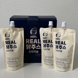 서비푸드 리얼 닭주스 오리지널 200g 1세트 10개입 — 4점을 준 리뷰어가 2022년 3월 올린 사용 사진