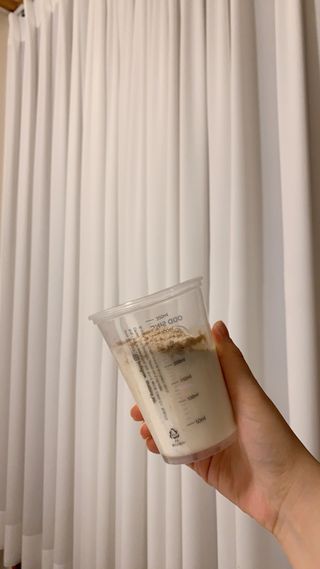 보의당 왕혜문 체감한끼선식 — 5점을 준 리뷰어가 2021년 11월 올린 사용 사진