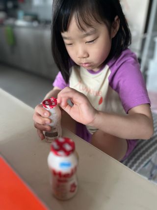 [구매평]▪︎ 덴마크 하이(Hej!) 브랜드 패키지(요구르트, 그릭요거트)only 로켓프레쉬 — 5점을 준 리뷰어가 2025년 5월 올린 사용 사진