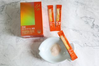 [닥터루템]맛있는 파인애플맛 과채효소 THE파이토엔자임365 1box (30포) — 5점을 준 리뷰어가 2022년 10월 올린 사용 사진