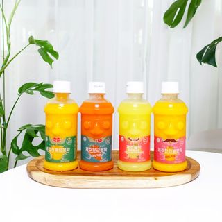 탐라원 제주의 맛, 몬딱주스 4종세트 - 한라봉몬딱주스, 천혜향몬딱주스, 청귤에이드, 당근몬딱주스 — 5점을 준 리뷰어가 2021년 8월 올린 사용 사진