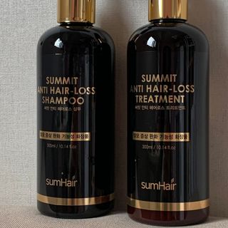 썸헤어 / SUMHAIR 썸헤어  써밋 안티 헤어로스 샴푸+트리트먼트 — 5점을 준 리뷰어가 2021년 6월 올린 사용 사진