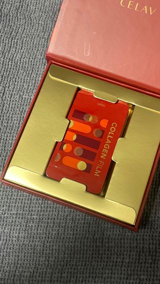 프리마인 귀족의 콜라겐, 92배 흡수율. 럭셔리 프리미엄 셀라브 콜라겐필름 30매 — 5점을 준 리뷰어가 2022년 8월 올린 사용 사진
