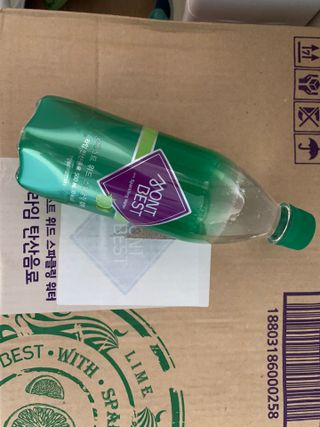 몽베스트 Montbest with Sparkling water Lime20병 — 5점을 준 리뷰어가 2021년 10월 올린 사용 사진