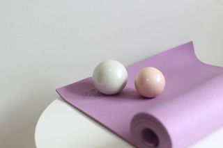 트라택 쿠셔닝 웨이트볼 0.5kg + 1kg SET — 5점을 준 리뷰어가 2022년 5월 올린 사용 사진