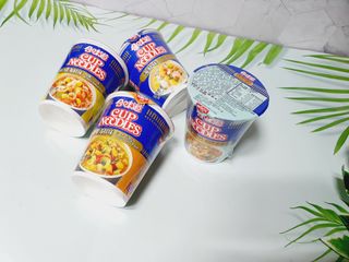 NISSIN 닛신 컵누들  4종 - 씨푸드오리지날, 씨푸드 스파이시, 씨푸드 커리, 씨푸드 XO소스 — 5점을 준 리뷰어가 2021년 10월 올린 사용 사진