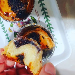 디앙뜨 포르투갈 에그타르트 오리지널 맛+패션후르츠+초콜릿타르트 맛 중 택1 — 5점을 준 리뷰어가 2021년 8월 올린 사용 사진