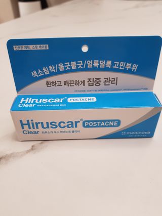 히루스카 포스트아크네 클리어 — 5점을 준 리뷰어가 2021년 1월 올린 사용 사진