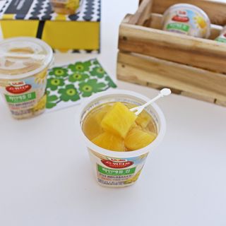 돌 MF[Dole] 파인애플컵/망고컵/복숭아컵 198g 6입X1박스 (맛 1가지 랜덤 발송) — 5점을 준 리뷰어가 2024년 5월 올린 사용 사진