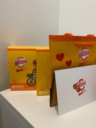 광동생활건강 [광동] 비타500데일리스틱  ★빼빼로데이★ 30포+70포+ 뚱랑이스티커+빼빼로+쇼핑백 — 5점을 준 리뷰어가 2022년 11월 올린 사용 사진