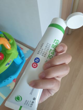 프리마인 유해균 뿐만 아니라 유익균까지 씻어내는 치약은 그만, 건강한 구강환경을 만드는 덴탈엔오 — 5점을 준 리뷰어가 2022년 4월 올린 사용 사진