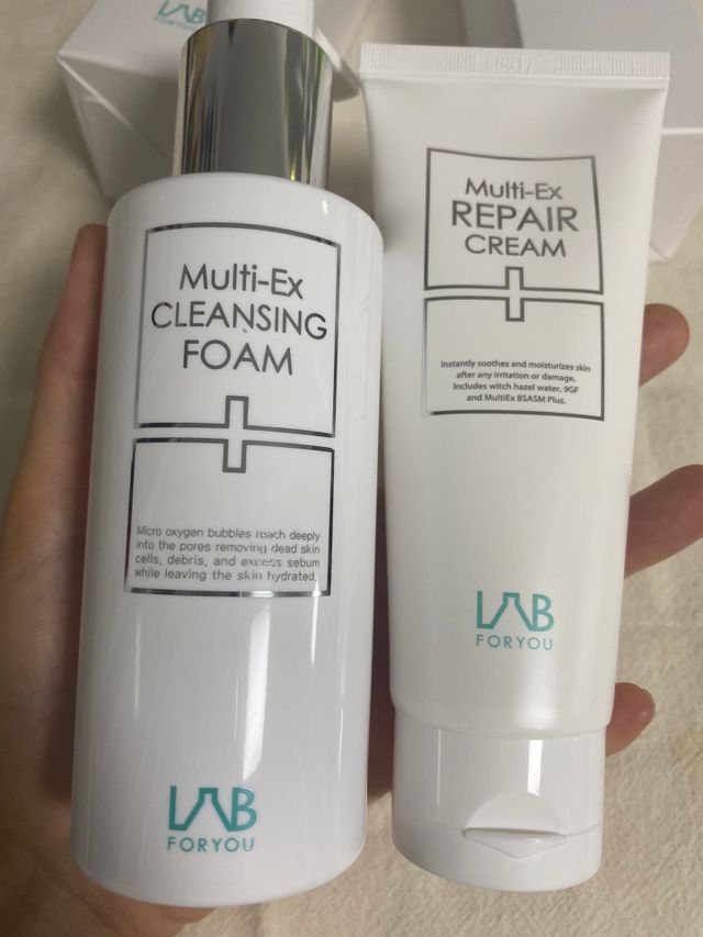 멀티엑스리페어크림 + 멀티엑스클렌징폼 리뷰 사진