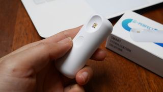 lumion Vitok 휴대용 살균캡슐 — 4점을 준 리뷰어가 2021년 1월 올린 사용 사진