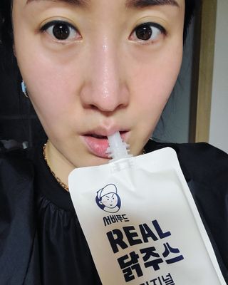 서비푸드 리얼 닭주스 오리지널 200g 1세트 10개입 — 5점을 준 리뷰어가 2022년 1월 올린 사용 사진