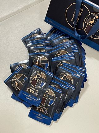 광동생활건강 [광동] 바르게 만든 녹용, 광동정녹청 — 5점을 준 리뷰어가 2022년 1월 올린 사용 사진