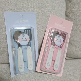 유비맘 스푼포크 케이스 세트 1+1 _컬러랜덤 발송 — 5점을 준 리뷰어가 2021년 2월 올린 사용 사진