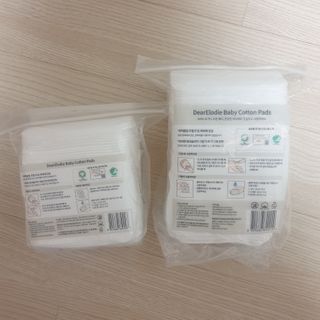 디어엘로디 프리미엄 유기농 베이비 솜티슈 40매 3 + 1 PACK — 5점을 준 리뷰어가 2021년 2월 올린 사용 사진
