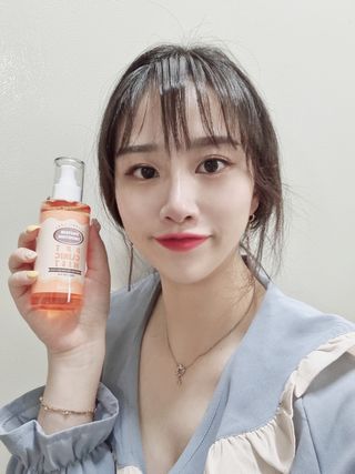 썸헤어 / SUMHAIR [썸헤어] 프로틴 스무디 클리닉 미스트 150ml — 5점을 준 리뷰어가 2021년 7월 올린 사용 사진