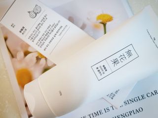 [베러오리진] 무화과 크리미 딥 폼 클렌저/피부 노폐물 & 미세먼지 99 세정 인증 민감성 피부 무자극 인증 — 5점을 준 리뷰어가 2021년 11월 올린 사용 사진