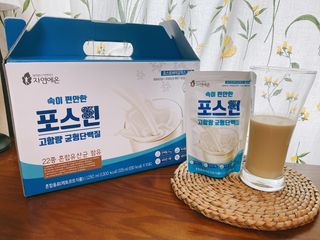 자연에온 마시는 프로틴 고함량 균형단백질 음료 포스틴 125ml 10개입 1BOX — 5점을 준 리뷰어가 2021년 4월 올린 사용 사진