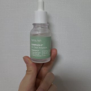 나나스킨 콤플렉스씨쓰리닥터클리어앰플 — 5점을 준 리뷰어가 2021년 5월 올린 사용 사진