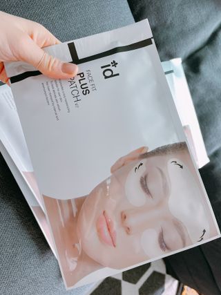아이디플라코스메틱 아이디 페이스핏 플러스 패치 v2 — 5점을 준 리뷰어가 2021년 4월 올린 사용 사진