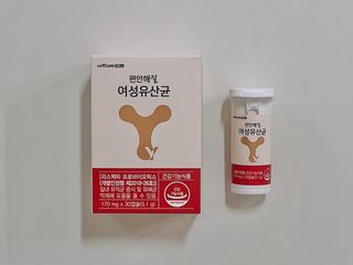 메이준뉴트리 메이준쎌 편안해질 여성유산균 — 4점을 준 리뷰어가 2021년 1월 올린 사용 사진
