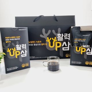 [이뮤니티플러스] 최고급녹용과 국내산 6년근 홍삼으로 활력업!!_ 활력UP삼 30포 1box — 5점을 준 리뷰어가 2022년 6월 올린 사용 사진