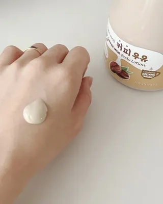 [과일나라] 피부가 마시는 커피우유 바디클렌저&바디로션 — 5점을 준 리뷰어가 2022년 3월 올린 사용 사진