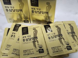 광동생활건강 광동 명품 홍삼달임액 50mL x 30포 — 5점을 준 리뷰어가 2023년 4월 올린 사용 사진