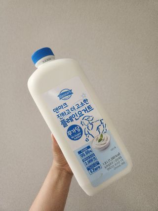 프리_[덴마크] 진하고 더 고소한 플레인 요거트 1.8L — 5점을 준 리뷰어가 2025년 5월 올린 사용 사진