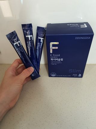똥기사의 케이푸드 화이버슬림 — 5점을 준 리뷰어가 2021년 1월 올린 사용 사진