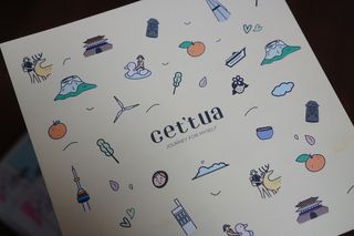 세뚜아(Cettua) [세뚜아] 모이스처 밸런싱 페이셜 마스크 Cettua Moisture Balancing Facial Mask 5매 — 5점을 준 리뷰어가 2023년 12월 올린 사용 사진