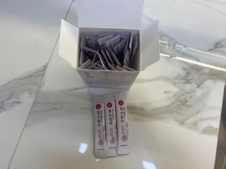 FREE [경남제약헬스케어] 런칭기념 케어플러스 참효소답다 3g x 30포/곡물효소&콤부차 — 5점을 준 리뷰어가 2023년 10월 올린 사용 사진