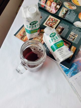 셀렉스스포츠 셀렉스 스포츠 웨이 프로틴 복숭아_ 330ml x 12팩 — 5점을 준 리뷰어가 2021년 8월 올린 사용 사진