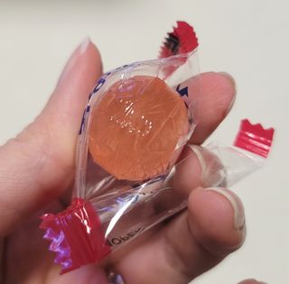 청포도캔디 복숭아캔디 — 5점을 준 리뷰어가 2022년 11월 올린 사용 사진