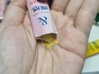 비타앤C 레몬맛, 망고맛 — 4점을 준 리뷰어가 2021년 4월 올린 사용 사진