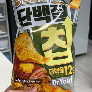 맛있게 채우는 단백질 12g, 닥터유 단백질칩 — 5점을 준 리뷰어가 2023년 12월 올린 사용 사진