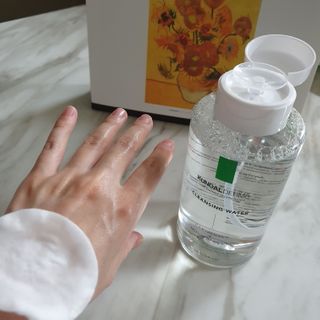 쿤달더마 C.P.R. 시카 pH밸런싱 클렌징 워터 500ml — 4점을 준 리뷰어가 2021년 1월 올린 사용 사진