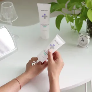 바노바기 코스메틱 바노바기 밀크씨슬 리페어 시카 폼 클렌저 플러스 120ml + 선스크린 플러스 50ml — 5점을 준 리뷰어가 2023년 7월 올린 사용 사진