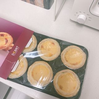 디앙뜨 포르투갈 에그타르트 오리지널 맛+패션후르츠+초콜릿타르트 맛 중 택1 — 5점을 준 리뷰어가 2021년 8월 올린 사용 사진