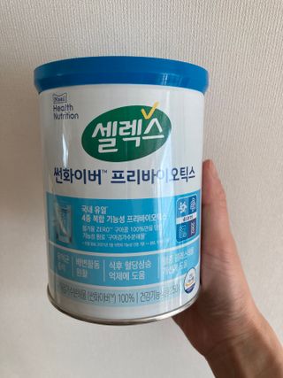 셀렉스 썬화이버 프리바이오틱스 — 5점을 준 리뷰어가 2021년 12월 올린 사용 사진