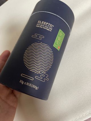프리마인 자체 기업부설 연구소에서 찾아낸 건강한 수면의 비밀.  슬립토 플러스 30포 — 4.5점을 준 리뷰어가 2022년 9월 올린 사용 사진