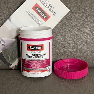 Swisse 스위스 고함량 크랜베리 25000mg 90정 — 4.5점을 준 리뷰어가 2021년 3월 올린 사용 사진