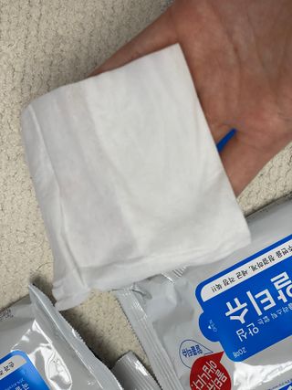 [엠메이데이] 안심 알티슈 20매 x 7 — 4점을 준 리뷰어가 2022년 1월 올린 사용 사진