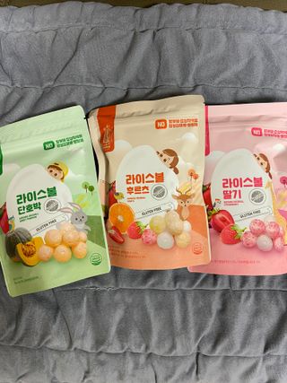 아비삭라이스볼 3종 /딸기,후르츠,단호박 — 5점을 준 리뷰어가 2021년 4월 올린 사용 사진